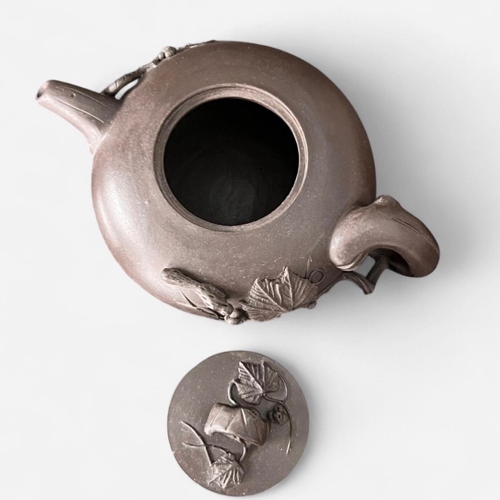 Handmade artisan clay Yixing Zisha teapot, a traditional Chinese collectible
